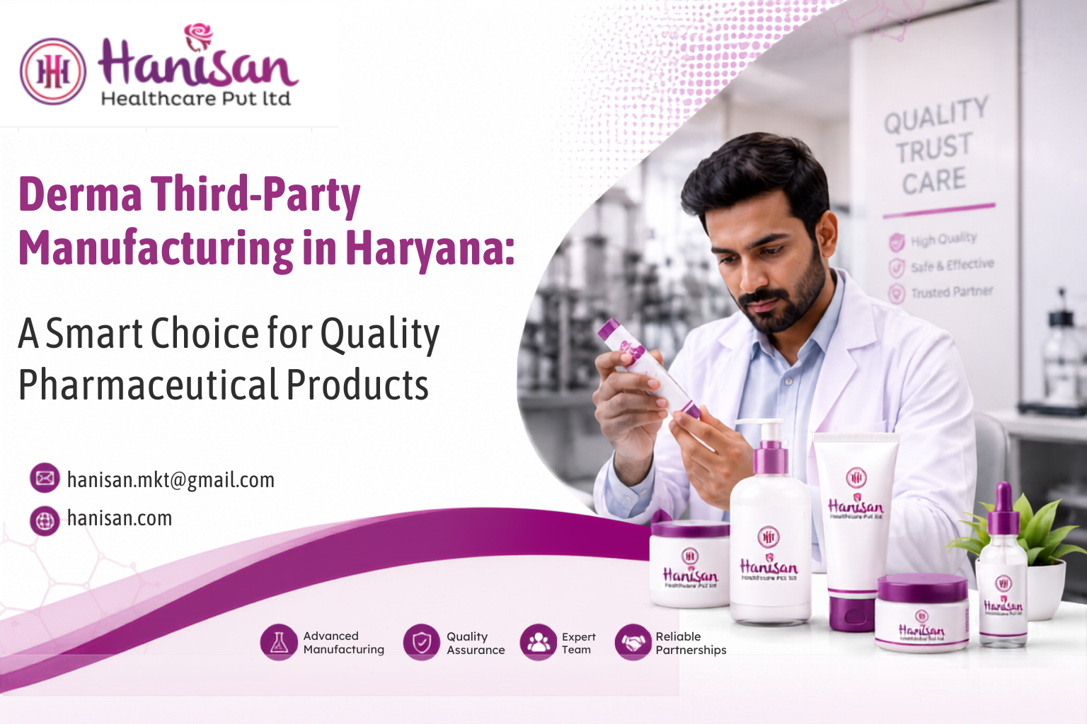Derma Third Party Manufacturing in Haryana Derma Third-Party Manufacturing in Haryana