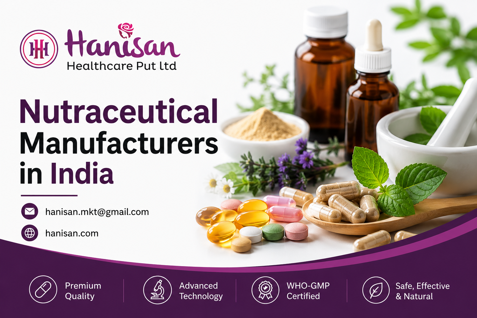 Nutraceutical Manufacturers in India