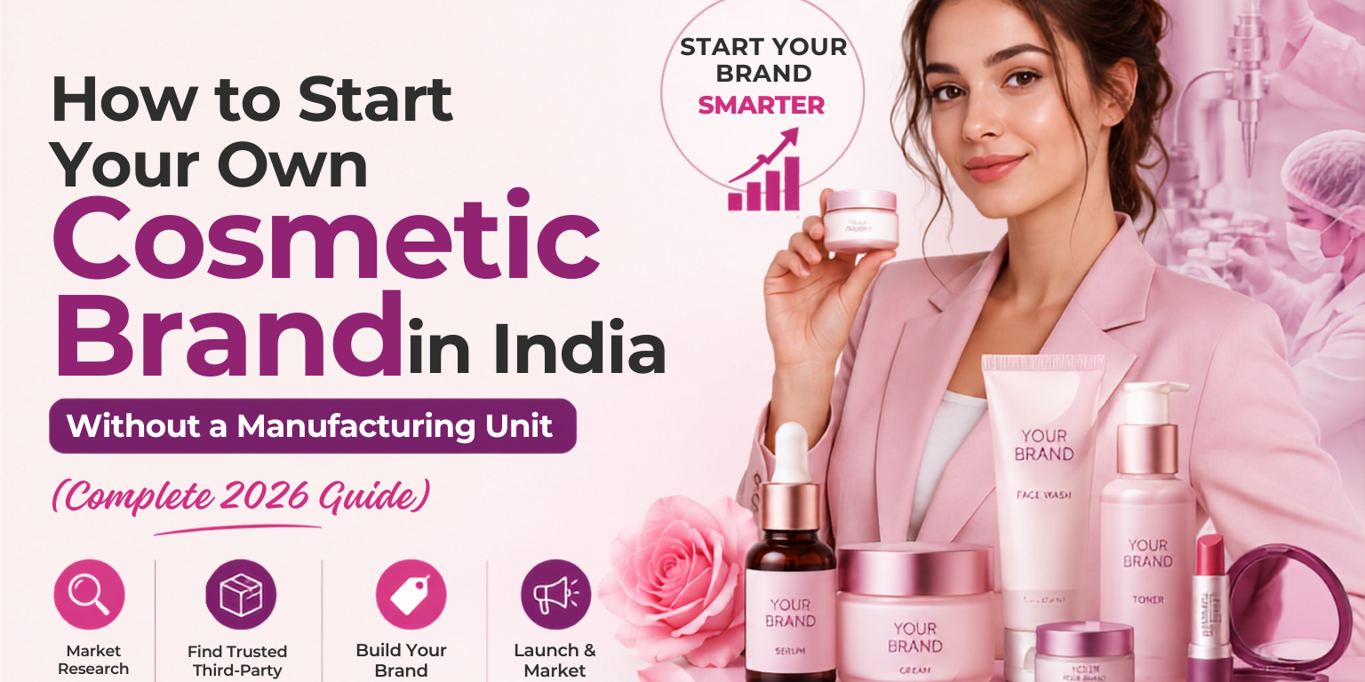 How to Start Your Own Cosmetic Brand in India